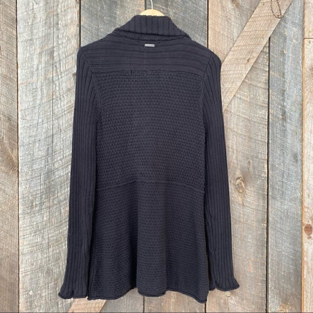 Calvin Klein cardigan, 💯 cotton knit, black - Picture 10 of 13